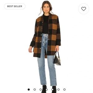 BB Dakota Black & Brown Buffalo-Check Utility Shacket